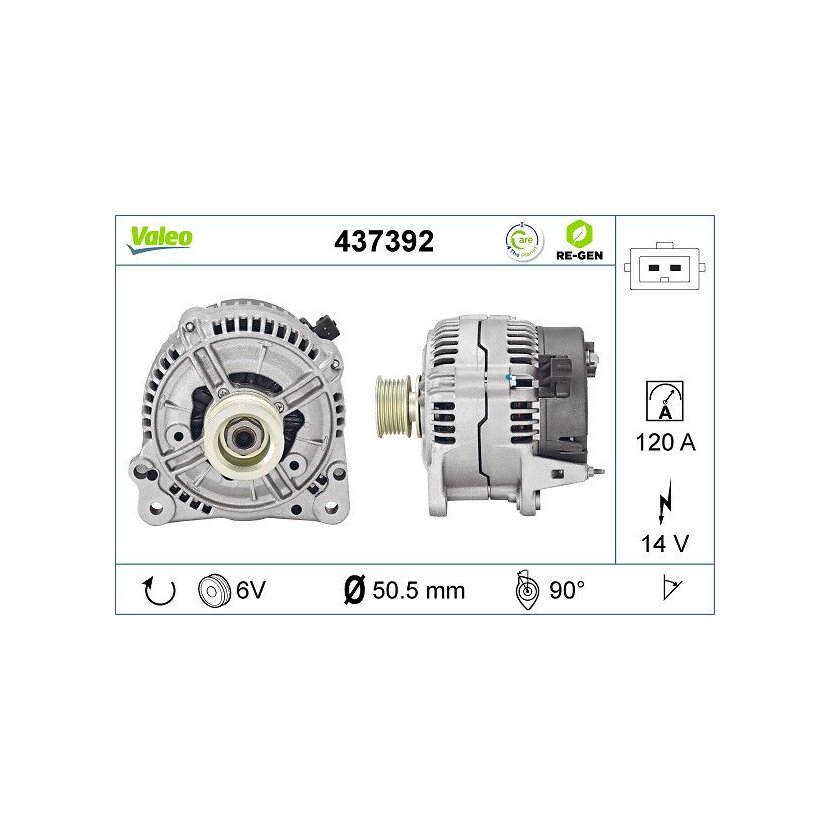 VALEO Generator 437392 für 028903018B