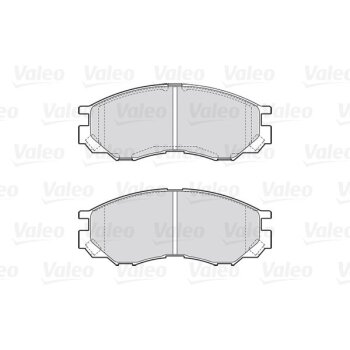 VALEO Bremsbelagsatz, Scheibenbremse 301522 für...