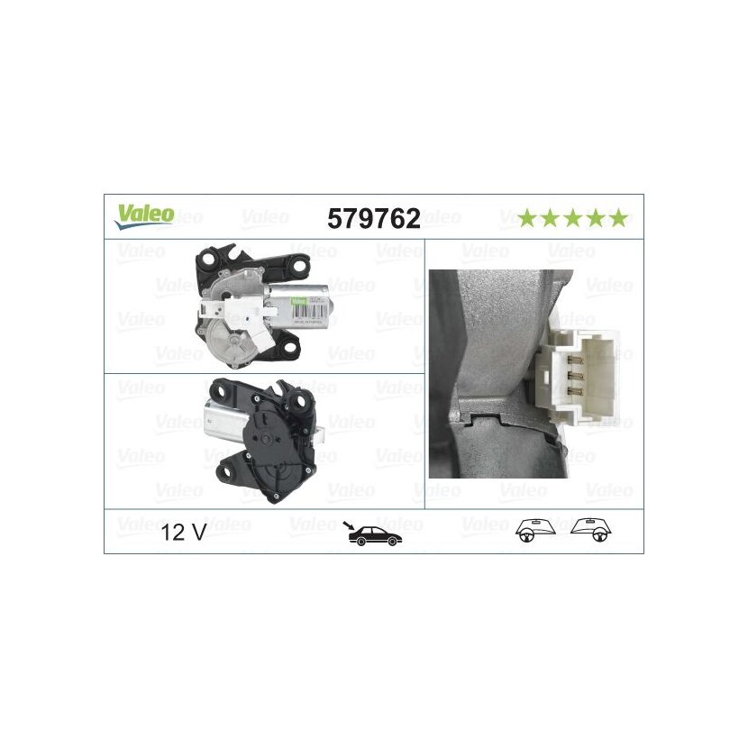 VALEO Wischermotor 579762 für 6405-JA