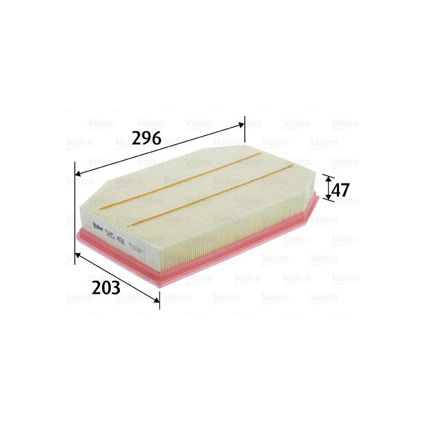 VALEO Luftfilter 585491 für 13 71 7 590 597