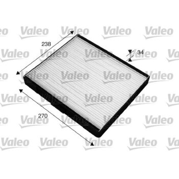 VALEO Filter, Innenraumluft 715517 für 97133-2D000