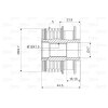 VALEO Generatorfreilauf 588085 für 6681550015