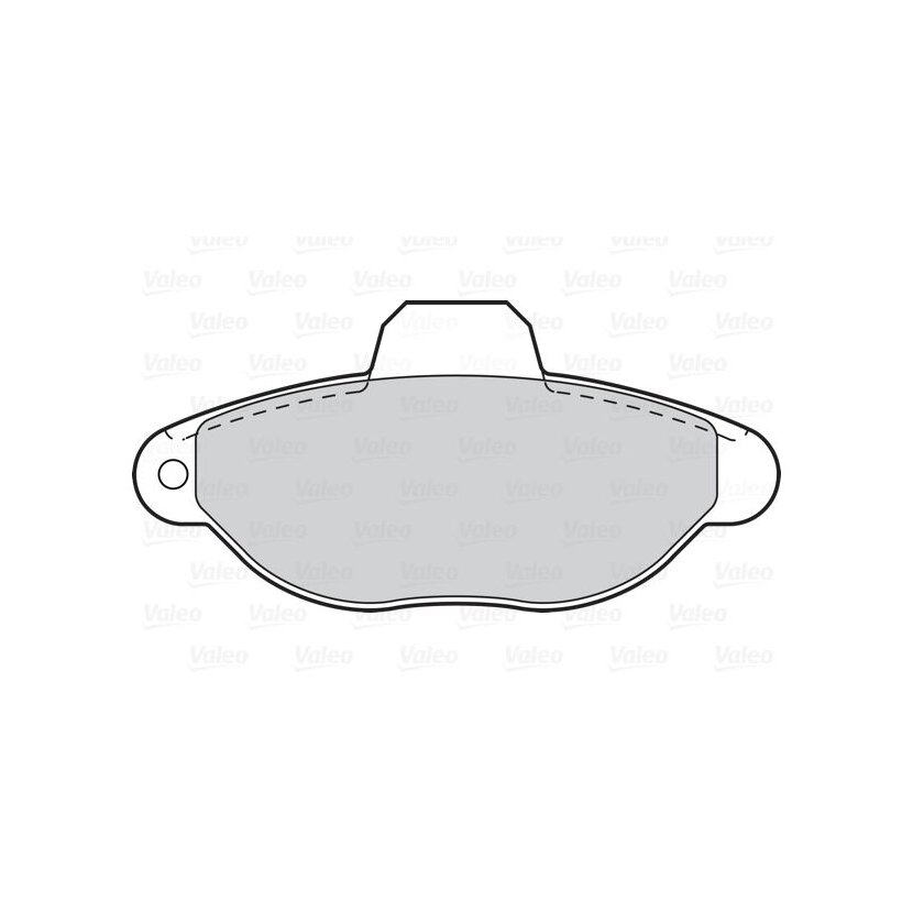 VALEO Bremsbelagsatz, Scheibenbremse 302110 für 5892786
