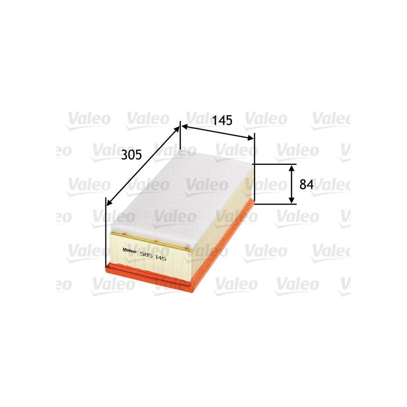 VALEO Luftfilter 585145 für 178010R010
