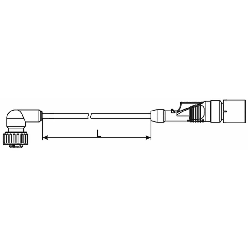 WABCO Kabel mit Gerätesteckdose - 4496270400 - 449 627 040 0