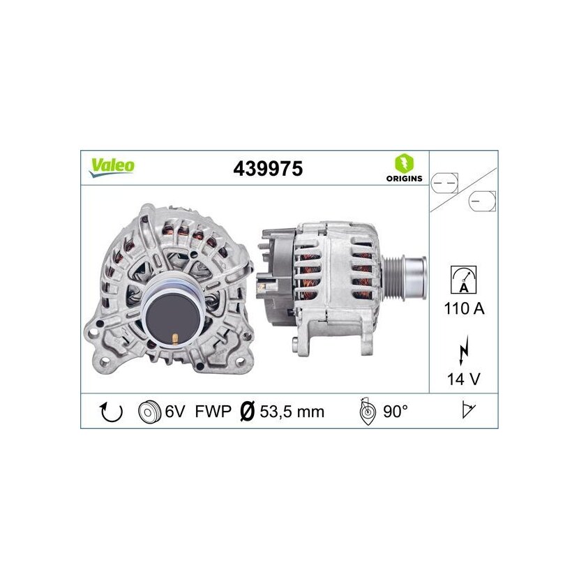 VALEO Generator 439975 für 04E903015