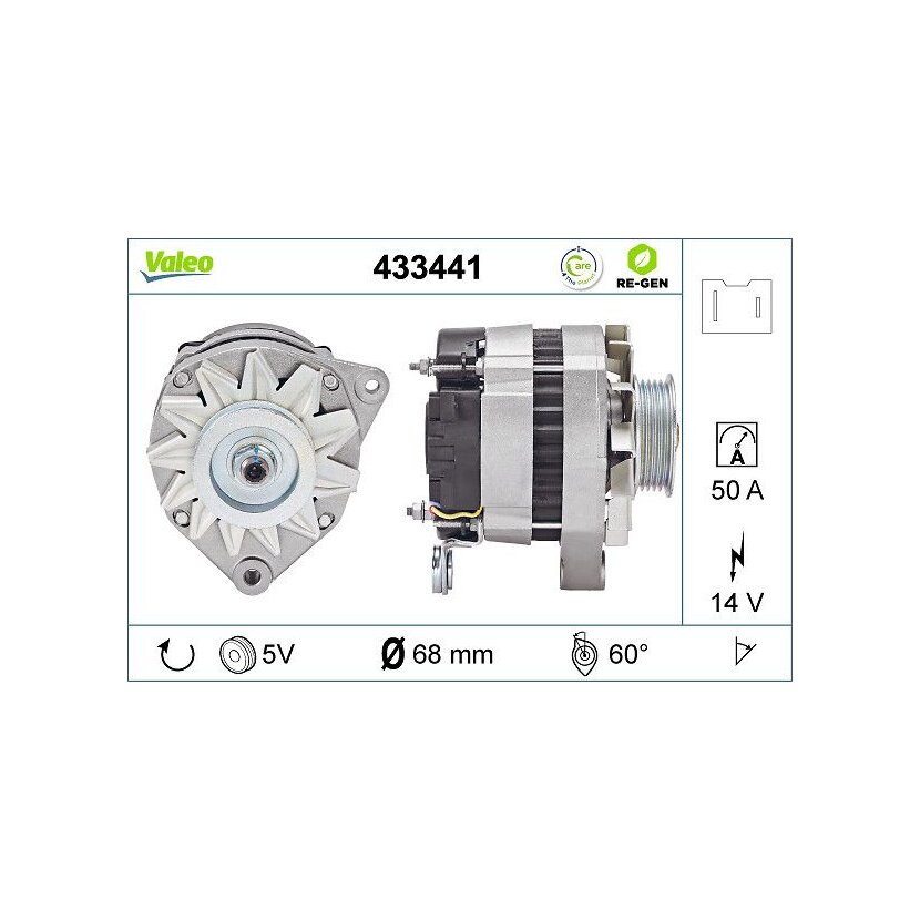 VALEO Generator 433441 für 7700734240