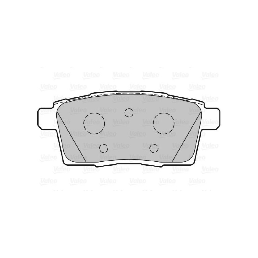 VALEO Bremsbelagsatz, Scheibenbremse 301336 für 8T43-2200-BA