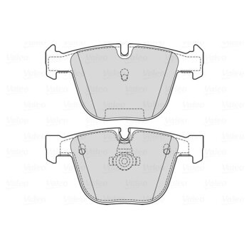 VALEO Bremsbelagsatz, Scheibenbremse 601730 für 34...
