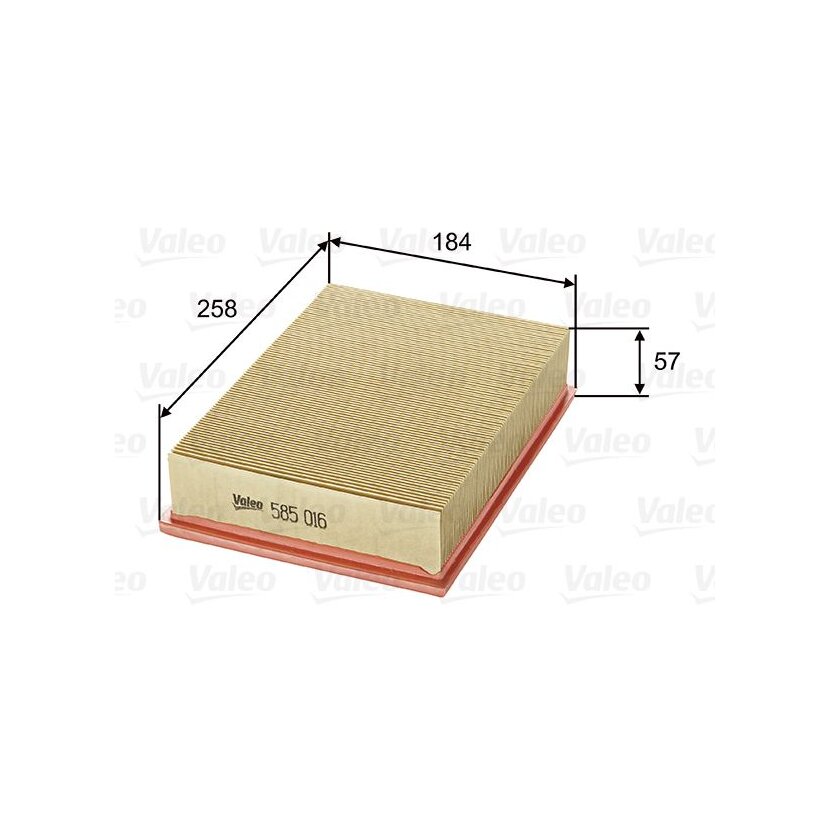 VALEO Luftfilter 585016 für 1444N0