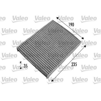 VALEO Filter, Innenraumluft 698693 für 1204464