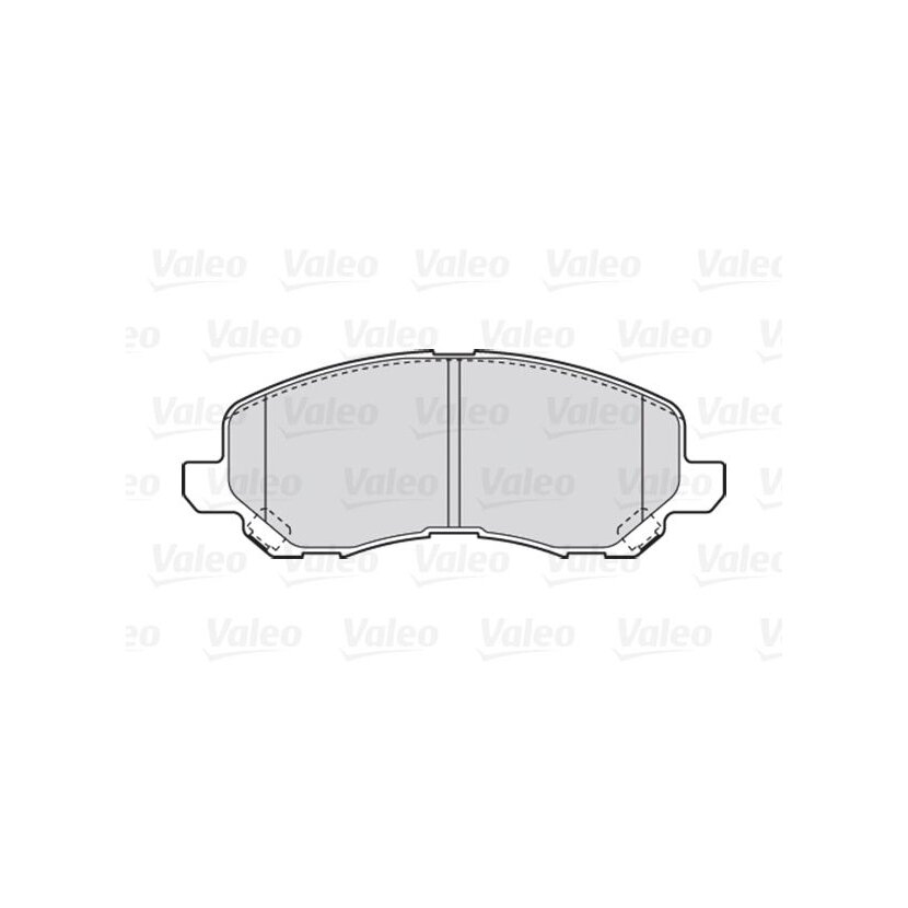 VALEO Bremsbelagsatz, Scheibenbremse 301886 für 68020494AB