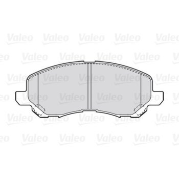 VALEO Bremsbelagsatz, Scheibenbremse 301886 für...