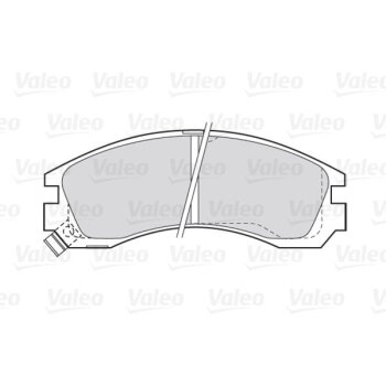 VALEO Bremsbelagsatz, Scheibenbremse 301517 für...