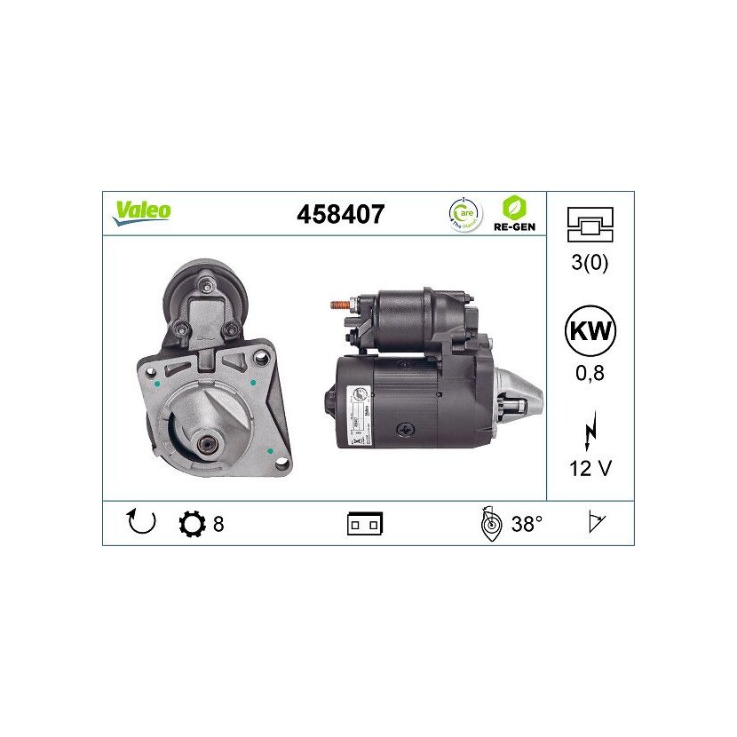 VALEO Starter 458407