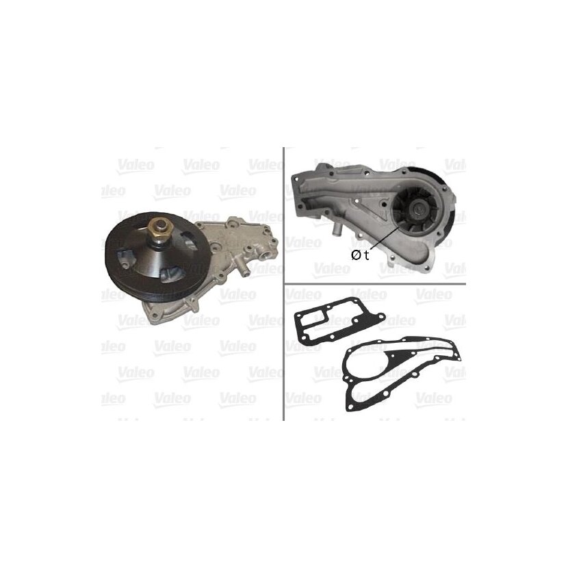 VALEO Wasserpumpe, Motorkühlung 506600 für 7701467642