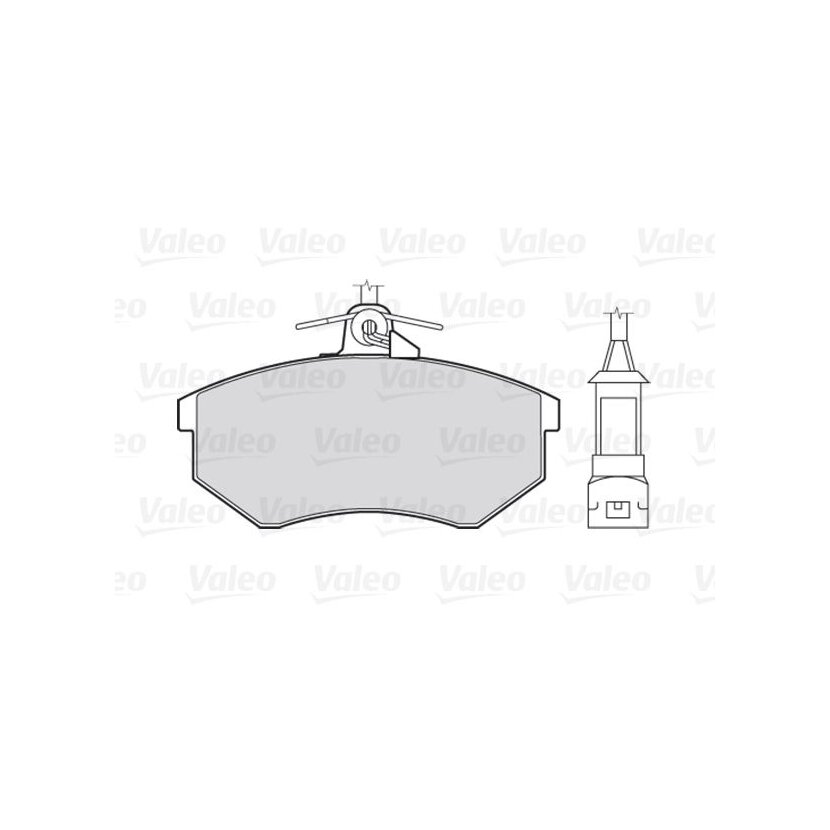 VALEO Bremsbelagsatz, Scheibenbremse 301003 für 431698151D