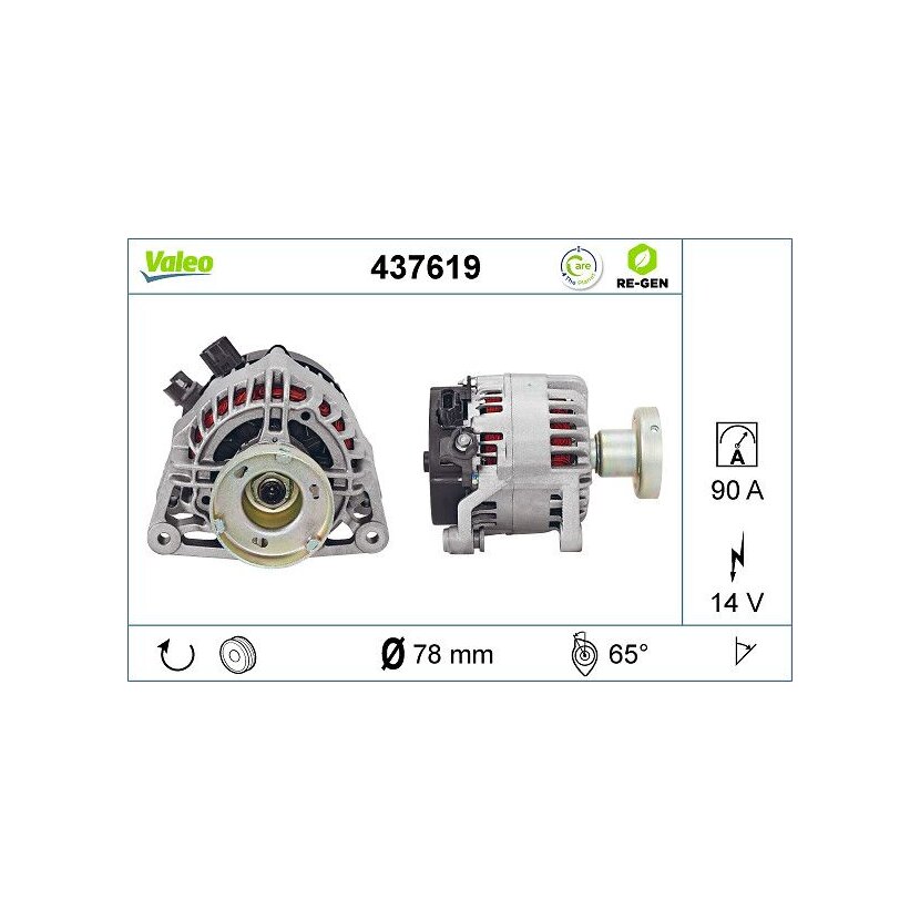 VALEO Generator 437619 für 1079312