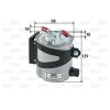 VALEO Kraftstofffilter 587528 für 7701062436