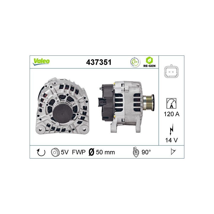 VALEO Generator 437351 für S620870