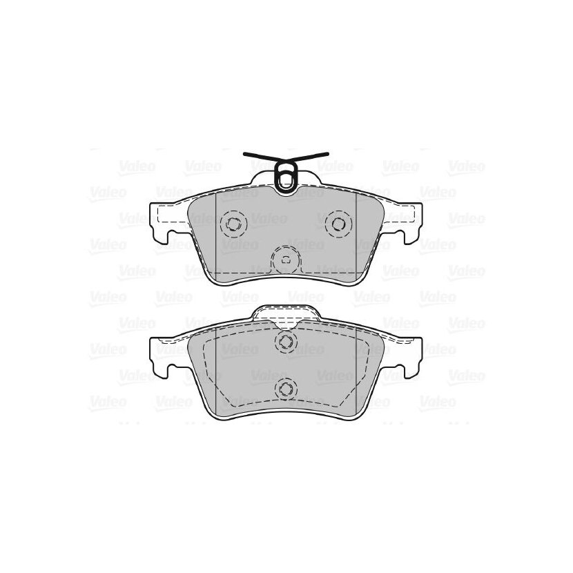 VALEO Bremsbelagsatz, Scheibenbremse 601358 für 4254-A8