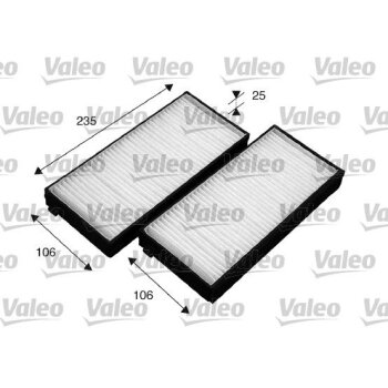 VALEO Filter, Innenraumluft 715523 für 0K9A4-6152XA