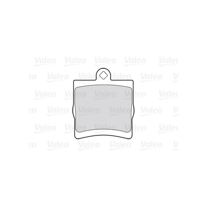 VALEO Bremsbelagsatz, Scheibenbremse 301444 für 5126 300AA