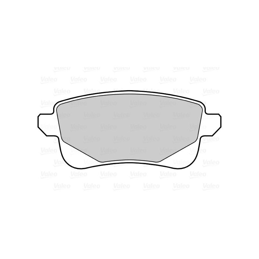 VALEO Bremsbelagsatz, Scheibenbremse 302232 für 440608061R