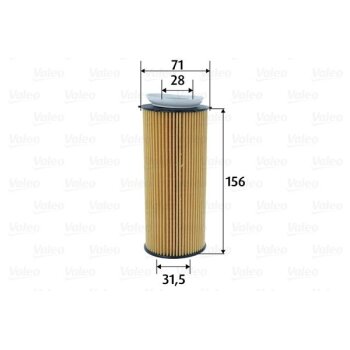 VALEO Ölfilter 586603 für 11 42 7 808 443