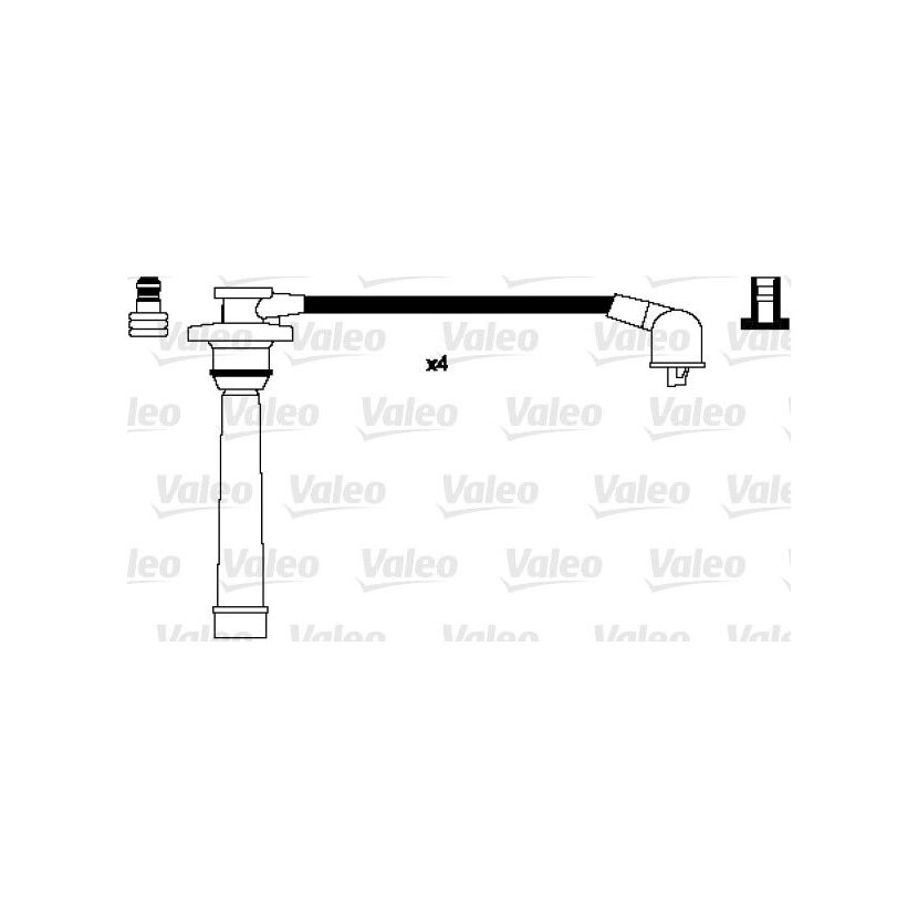 VALEO Zündleitungssatz 346081 für MD362276