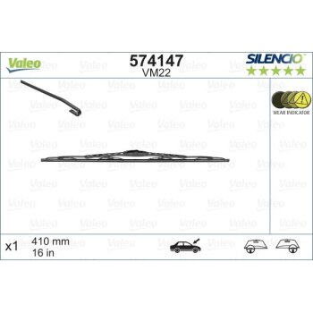 VALEO Wischblatt 574147 für 1733613
