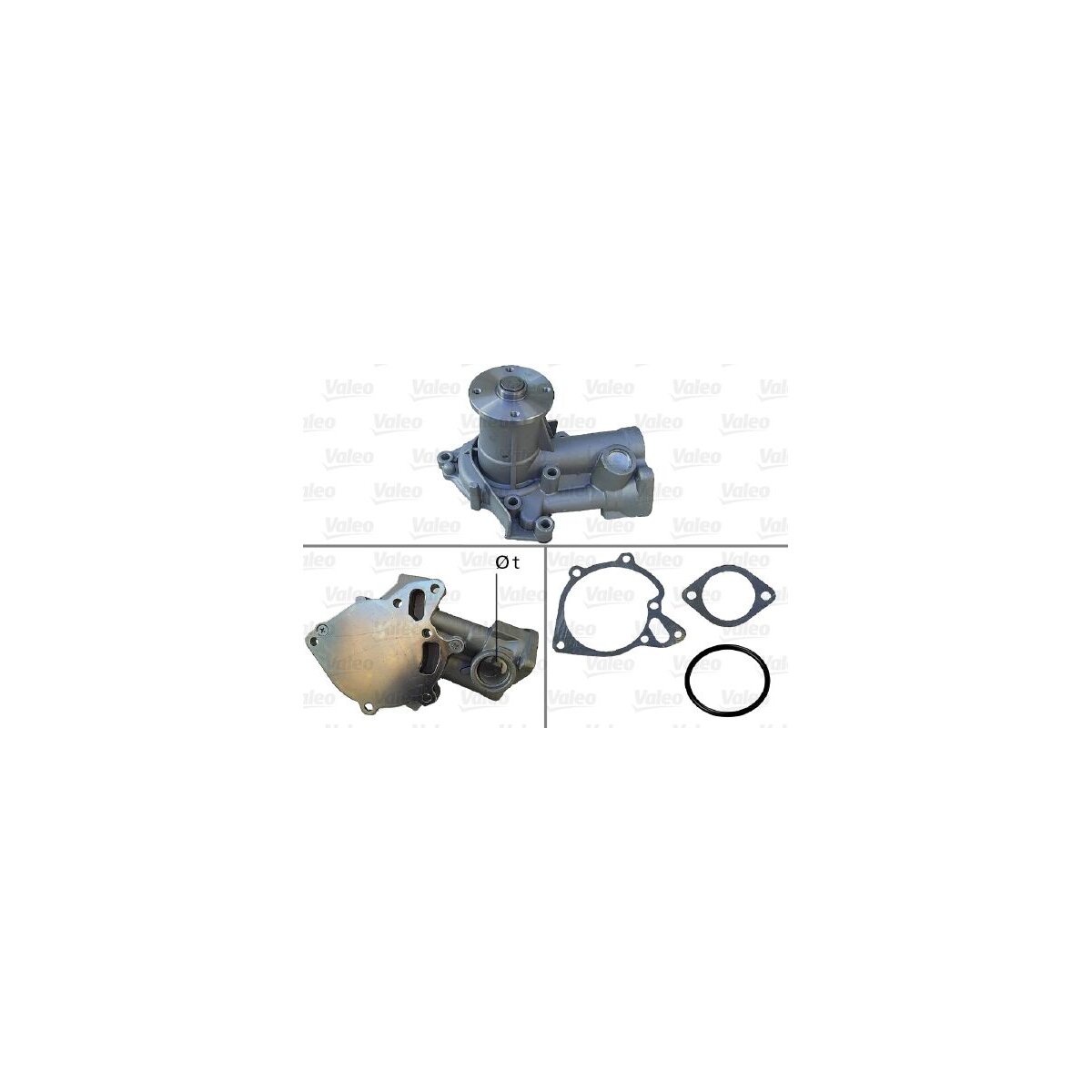 VALEO Wasserpumpe, Motorkühlung 506778 für MD050450, 75,86 €