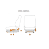 ISRI Baumaschinensitz 6000/575 AG, linksbedienung - 84394-08 -