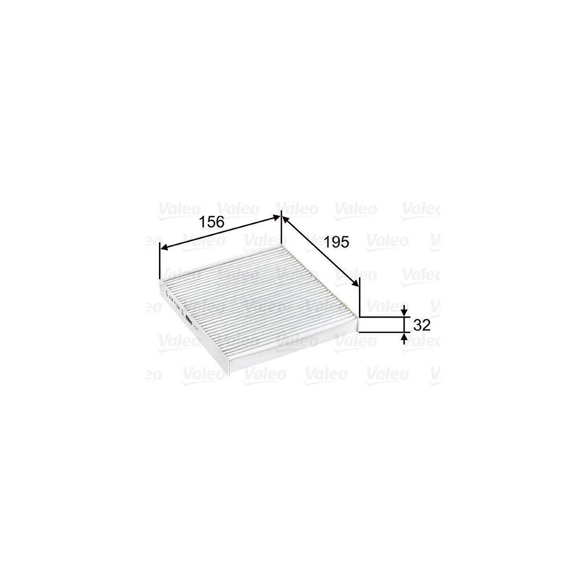 VALEO Filter, Innenraumluft 715637 für 99906-850M2-038, 12,15 €