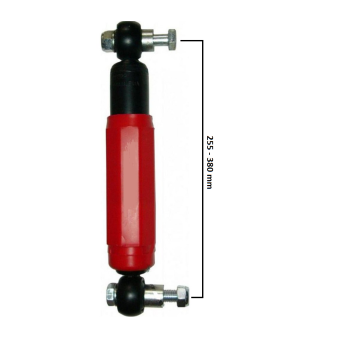 AL-KO Octagon Plus - Radstoßdämpfer, rot 1800...