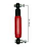 AL-KO Octagon Plus - Radstoßdämpfer, rot 1800 / 3500 Kg