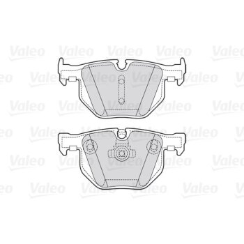 VALEO Bremsbelagsatz, Scheibenbremse 301754 für 34...