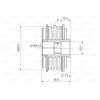 VALEO Generatorfreilauf 588037 für 27415-27011