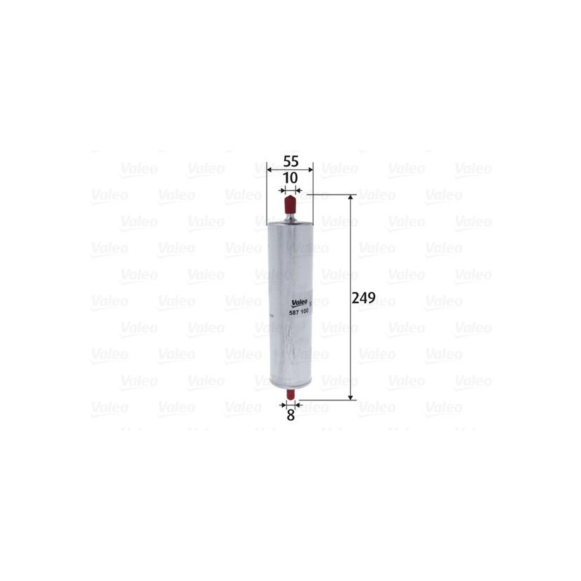 VALEO Kraftstofffilter 587100 für 8R0127400A