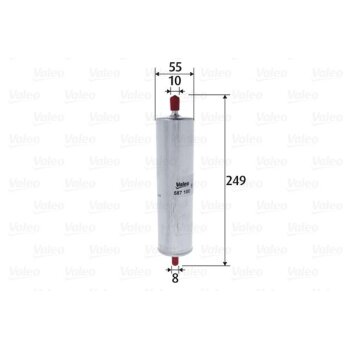 VALEO Kraftstofffilter 587100 für 8R0127400A
