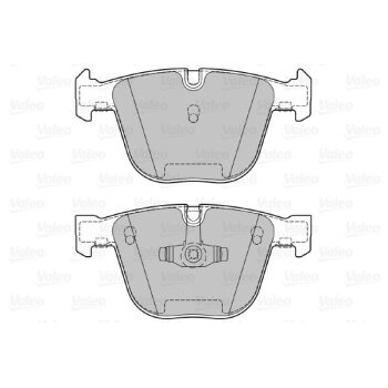 VALEO Bremsbelagsatz, Scheibenbremse 601127 für 34...