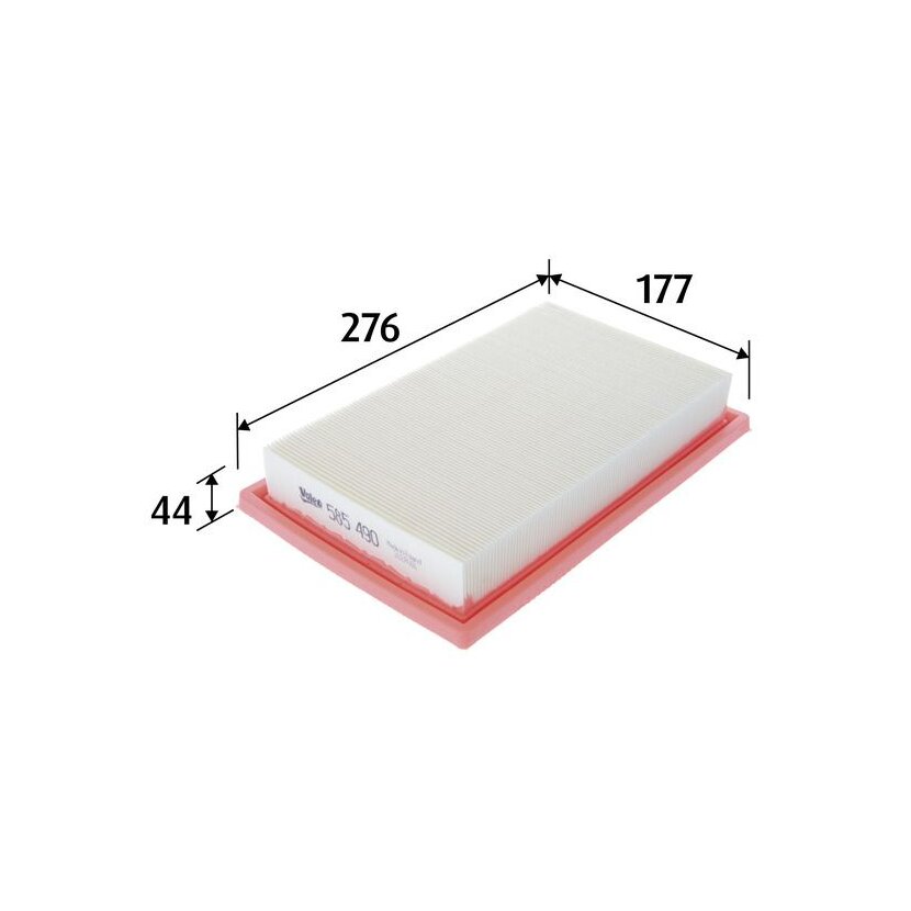 VALEO Luftfilter 585490 für 2740940104