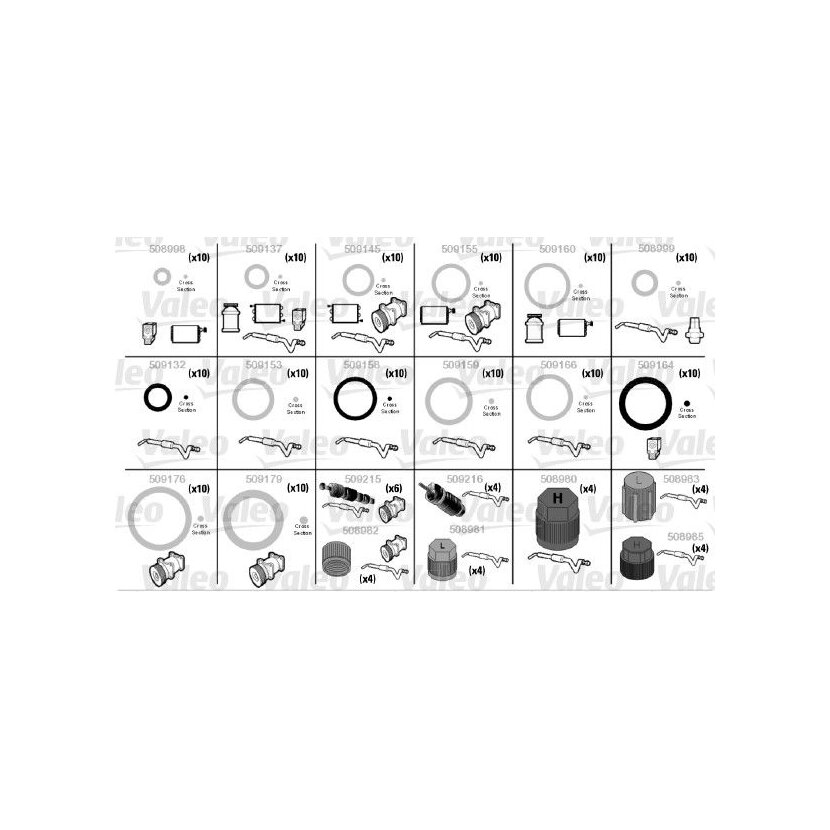 VALEO O-Ring-Reparaturset 509189