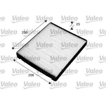 VALEO Filter, Innenraumluft 715527 für 97030-H1726