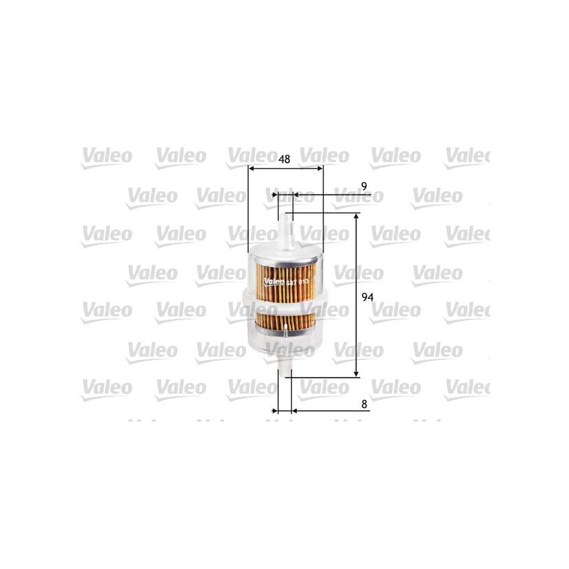 VALEO Kraftstofffilter 587013 für 532281