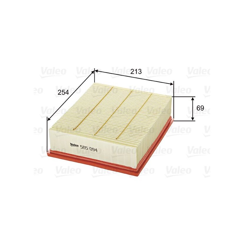 VALEO Luftfilter 585094 für 059133843