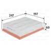 VALEO Luftfilter 585456 für 165469229R