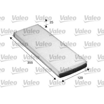 VALEO Filter, Innenraumluft 698762 für 1353267