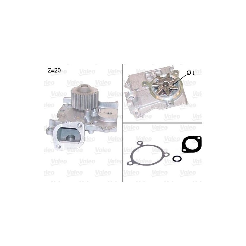 VALEO Wasserpumpe, Motorkühlung 506685 für 8AG1-15-010A