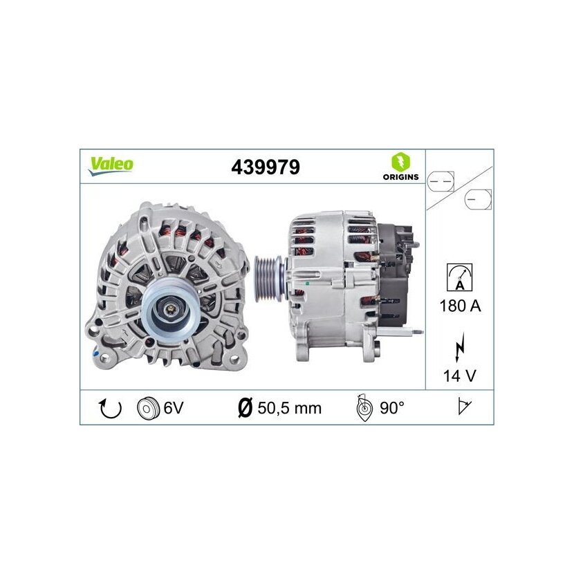 VALEO Generator 439979 für 03N903023B